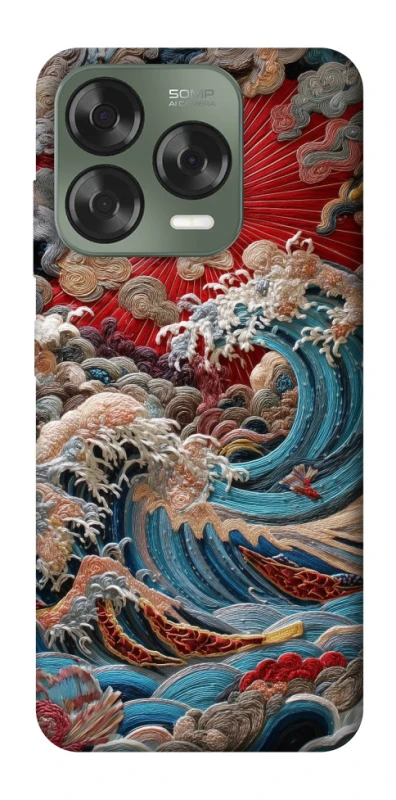 Чехол на ZTE Nubia V70 Design Japa wave ver.2 фото 1 из 1