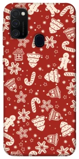 Чехол на Samsung Galaxy M21 Новогодний v3 фото 1 из 1