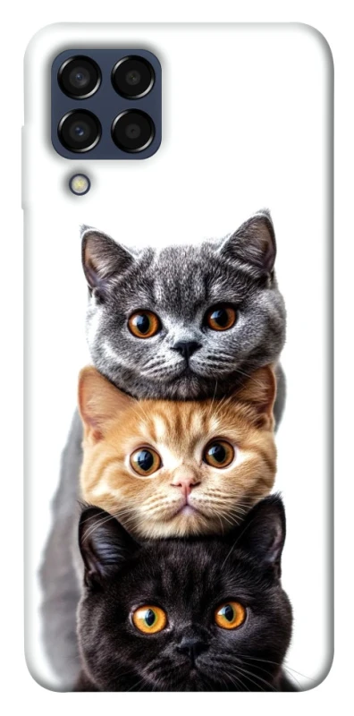 Чохол на Samsung Galaxy M33 5G Гарні котики фото 1 з 1