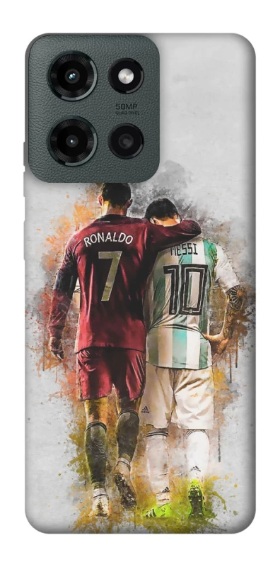 Чохол на Motorola Moto G Power (2025) Ronaldo та Messi фото 1 з 1