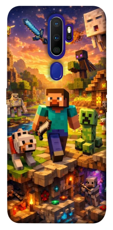 Чохол на Oppo A5 (2020) / Oppo A9 (2020) Minecraft v6 фото 1 з 1