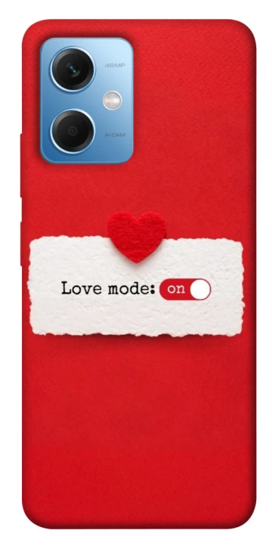 Чехол на Xiaomi Poco X5 5G Love Mode ON фото 1 из 1