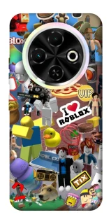 Чехол на TECNO Spark 30C Roblox collage ver.5 фото 1 из 1