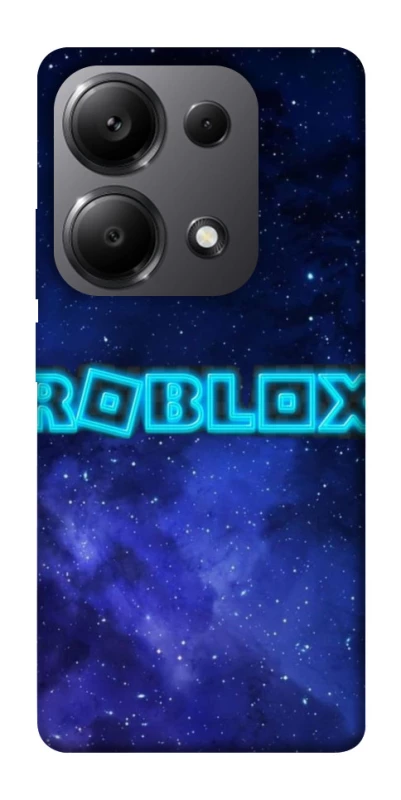 Чохол на Xiaomi Redmi Note 13 Pro 4G Roblox Space Logo Blue фото 1 з 1