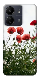 Чехол на Xiaomi Redmi 13C Поле маков фото 1 из 1