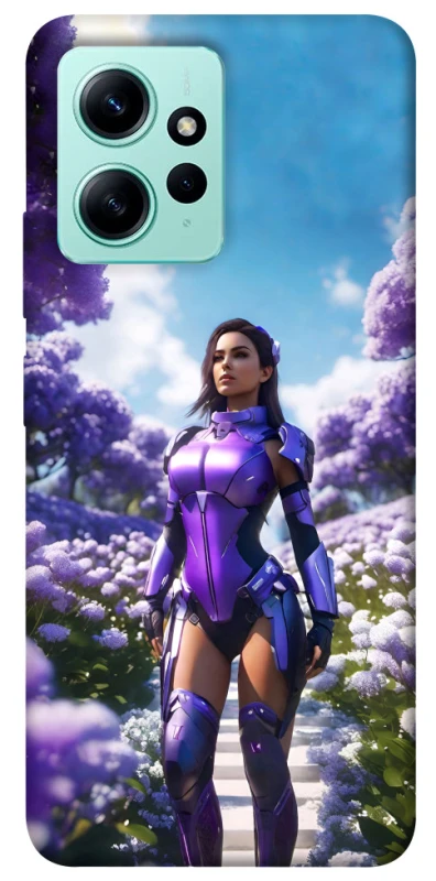 Чохол на Xiaomi Redmi Note 12 4G Cyber space girl ver.4 фото 1 з 1