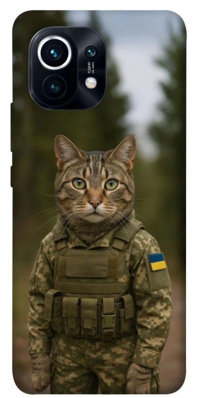 Чохол на Xiaomi Mi 11 Кіт захисник фото 1 з 1