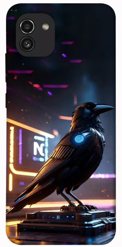 Чохол на Samsung Galaxy A03 Cyber Raven фото 1 з 1