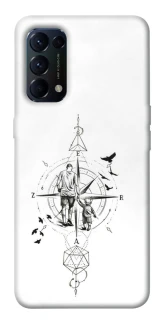 Чехол на Oppo Reno 5 4G Tattoo ver.9 фото 1 из 1