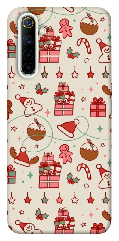 Чохол на Realme 6 Новорічний v14 фото 1 з 1