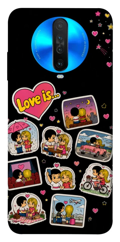 Чехол на Xiaomi Redmi K30 Love is ver.3 фото 1 из 1