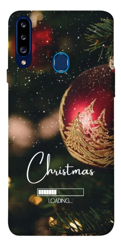 Чохол на Samsung Galaxy A20s Christmas Loading ver.2 фото 1 з 1
