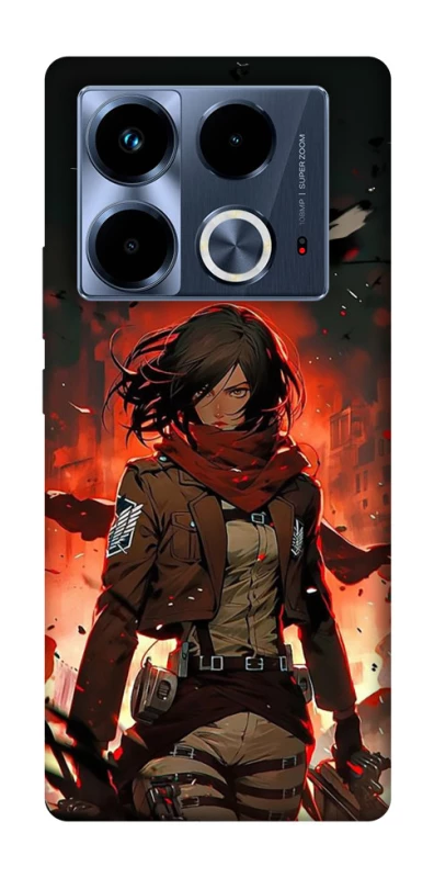 Чехол на Infinix Note 40 4G Mikasa v2 фото 1 из 1