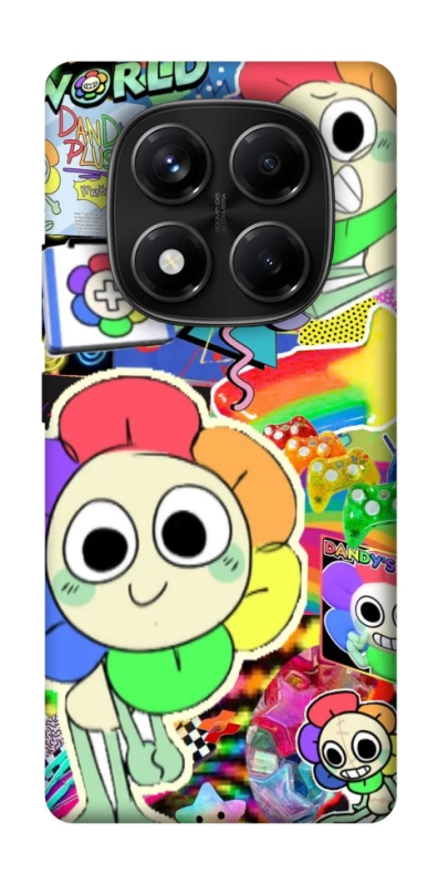 Чохол на Xiaomi Redmi Note 14 Pro 4G Dandy world collage фото 1 з 1
