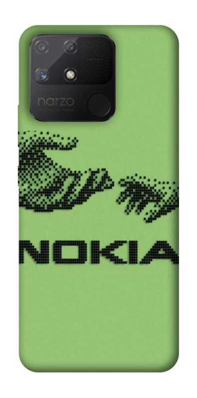 Чехол на Realme Narzo 50A Nokia фото 1 из 1