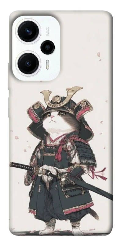 Чохол на Xiaomi Poco F5 / Note 12 Turbo Samurai Cat Warrior фото 1 з 1
