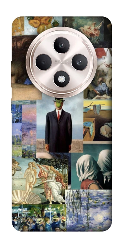 Чехол на Oppo Reno 12 F 4G/5G Art collage ver.4 фото 1 из 1