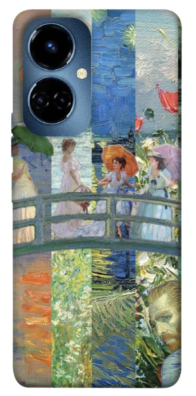 Чохол на TECNO Camon 19 Art collage ver.6 фото 1 з 1
