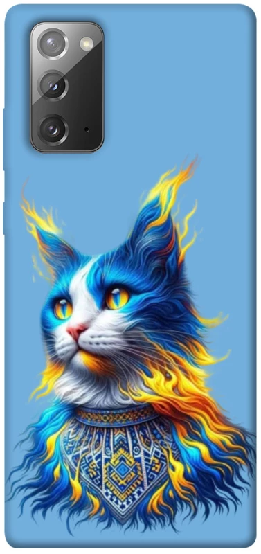 Чохол на Samsung Galaxy Note 20 Кіт патріот фото 1 з 1