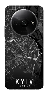 Чехол на Xiaomi Redmi A3 Kyiv map фото 1 из 1
