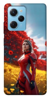 Чехол на Xiaomi Poco X5 Pro 5G Cyber space girl ver.5 фото 1 из 1