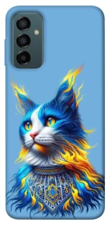 Чехол на Samsung Galaxy M13 4G Кот патриот фото 1 из 1