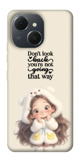 Чехол на TECNO Spark 40C Don't look back фото 1 из 1