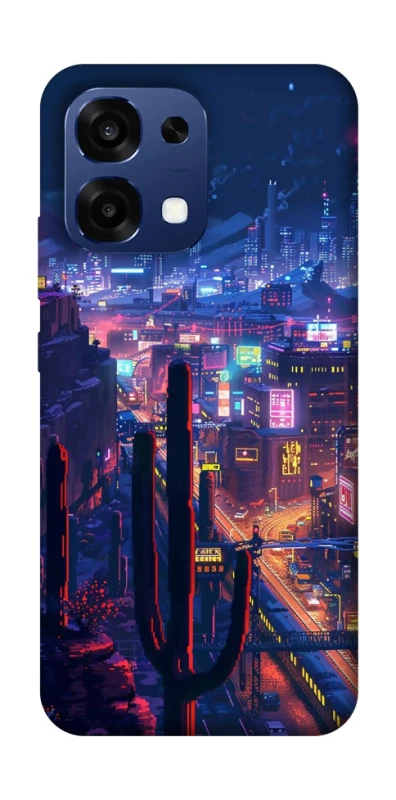 Чехол на Oppo A6 Pro 4G/5G Night city фото 2 из 2