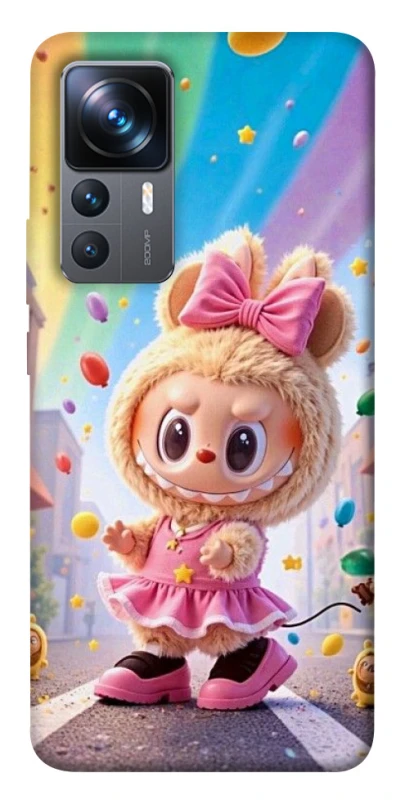 Чохол на Xiaomi 12T / 12T Pro Labubu rainbow фото 1 з 1