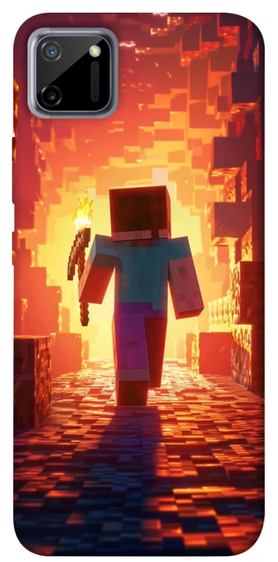 Чехол на Realme C11 Minecraft adventure фото 1 из 1