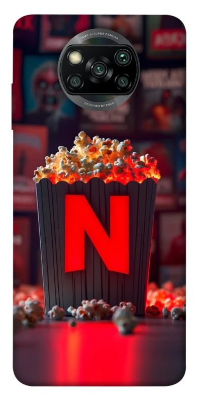Чохол на Xiaomi Poco X3 NFC / Poco X3 Pro Netflix and popcorn фото 1 з 1