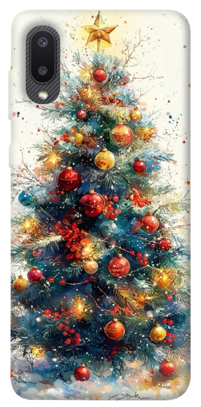 Чехол на Samsung Galaxy A02 Новогодний v36 фото 1 из 1