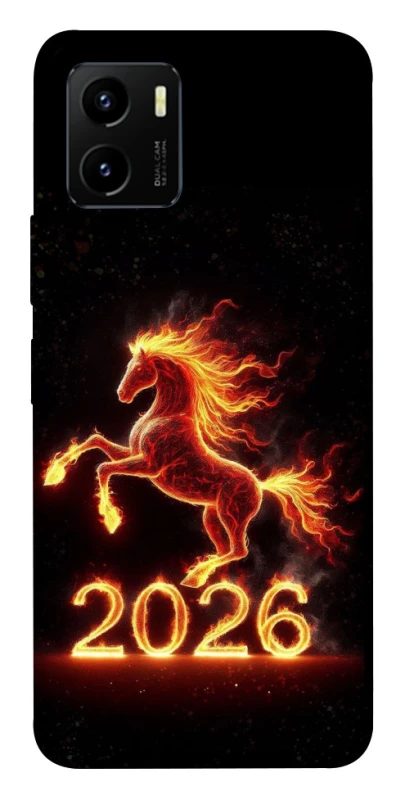 Чохол на Vivo Y15s Red Fire Horse ver.1 фото 1 з 1