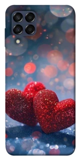 Чехол на Samsung Galaxy M33 5G Red hearts фото 1 из 1