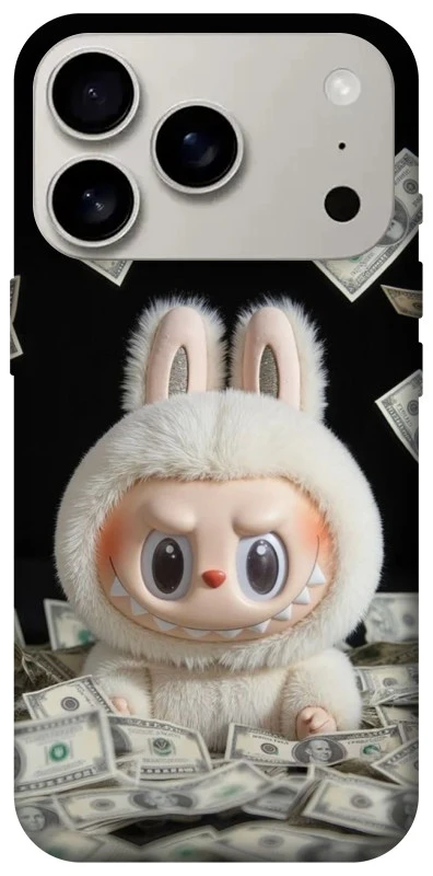 Чехол на Apple iPhone 17 Pro (6.3") Dollar Labubu фото 1 из 1