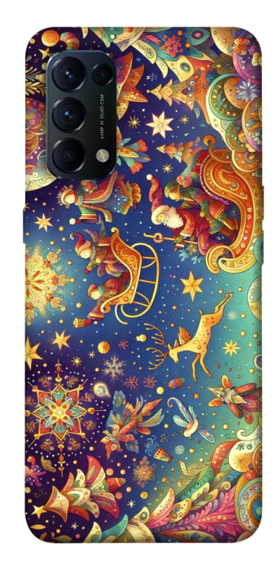 Чохол на Oppo Reno 5 4G Christmas spirit ver.10 фото 1 з 1