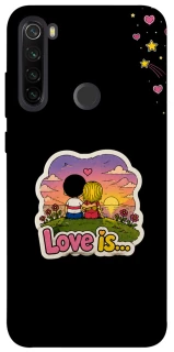 Чехол на Xiaomi Redmi Note 8T Love is ver.5 фото 1 из 1