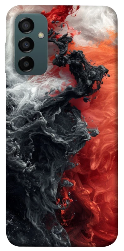 Чохол на Samsung Galaxy M14 5G Black and Red фото 1 з 1