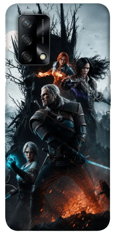 Чехол на Oppo A74 4G Witcher v2 фото 1 из 1
