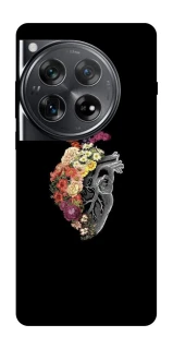 Чохол на OnePlus 12 Heart with flowers фото 1 з 1