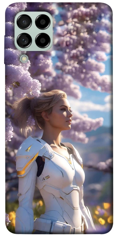Чохол на Samsung Galaxy M53 5G Cyber space girl ver.1 фото 1 з 1