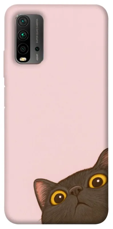 Чохол на Xiaomi Redmi 9T Peeping cat фото 1 з 1