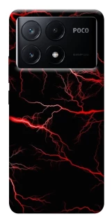 Чехол на Xiaomi Poco X6 Красная молния фото 1 из 1