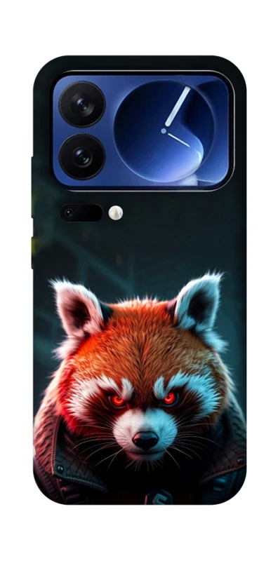 Чехол на Xiaomi 17 Pro Cyber Red Panda фото 1 из 1