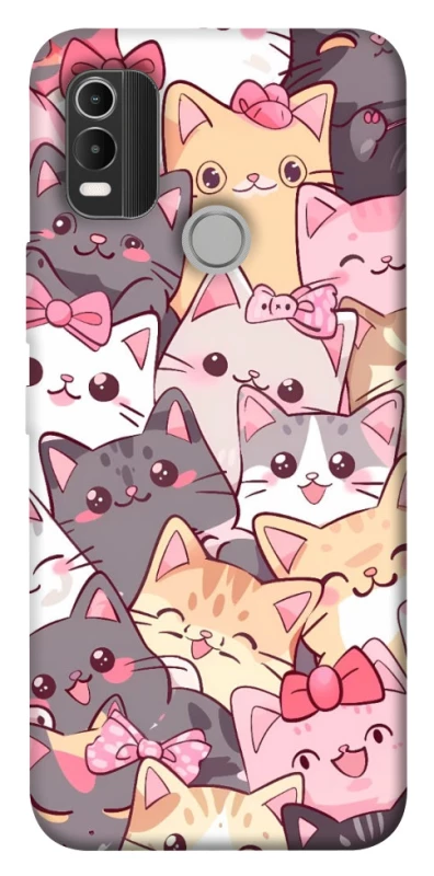 Чехол на Nokia C21 Plus Cute Cat фото 1 из 1