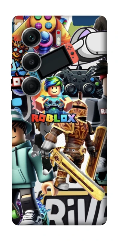 Чехол на Tecno Camon 40 Roblox collage ver.1 фото 1 из 1