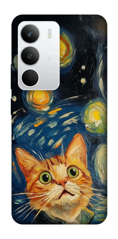 Чохол на Realme C71 paint cat фото 1 з 1