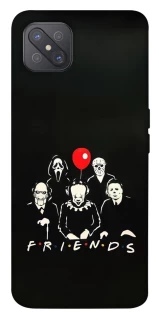 Чохол на Oppo A92s Horror Friends фото 1 з 1