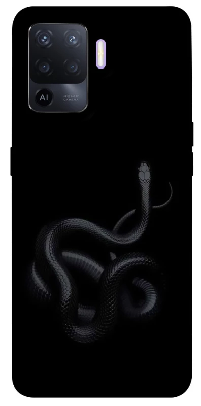 Чехол на Oppo A94 Black snake фото 1 из 1