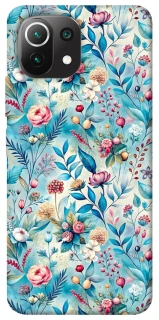 Чехол на Xiaomi Mi 11 Lite Floral design ver.5 фото 1 из 1